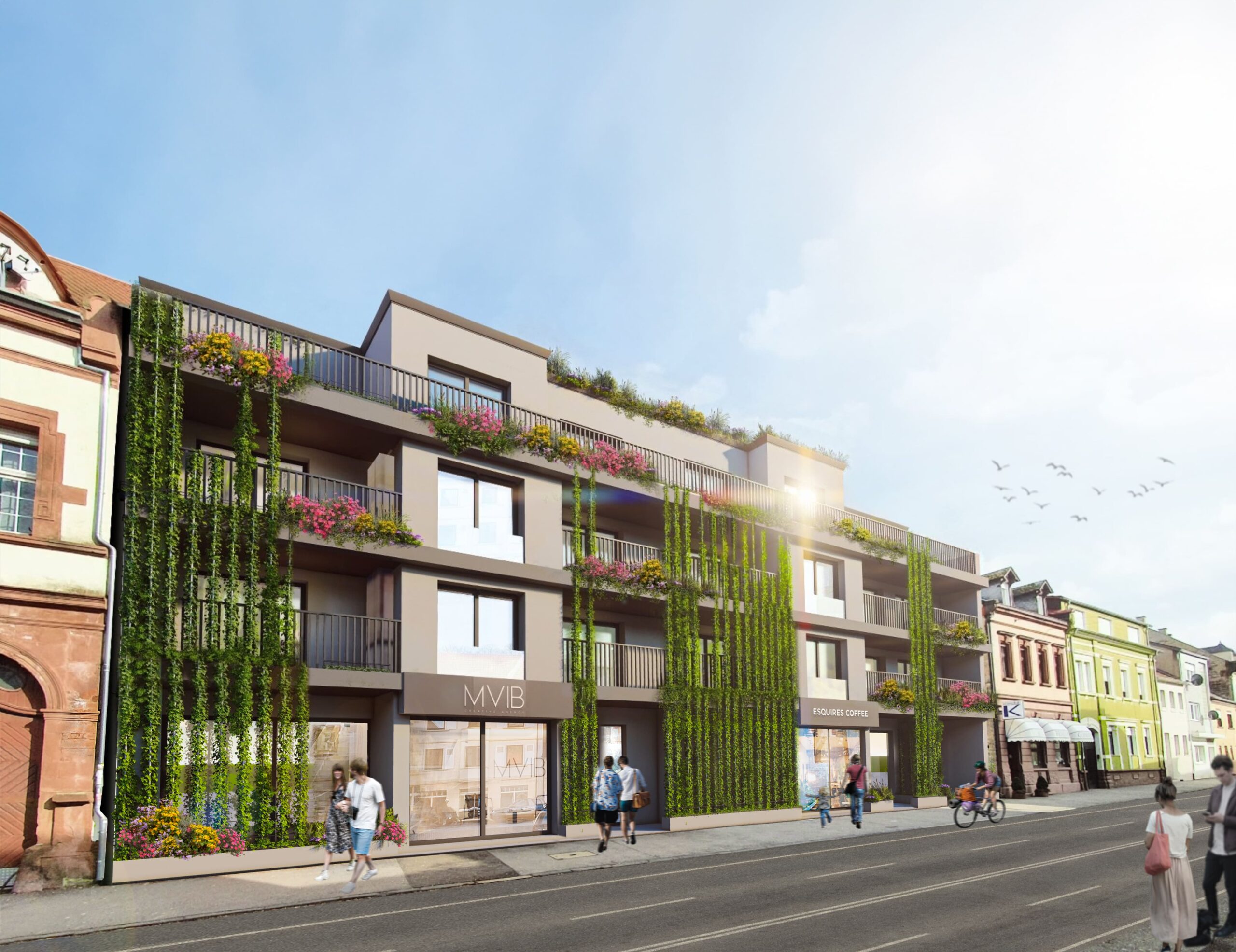 Modernes Architektenhaus